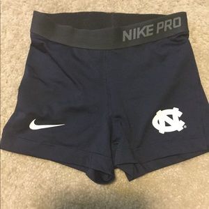 Women’s UNC Nike Pro Shorts